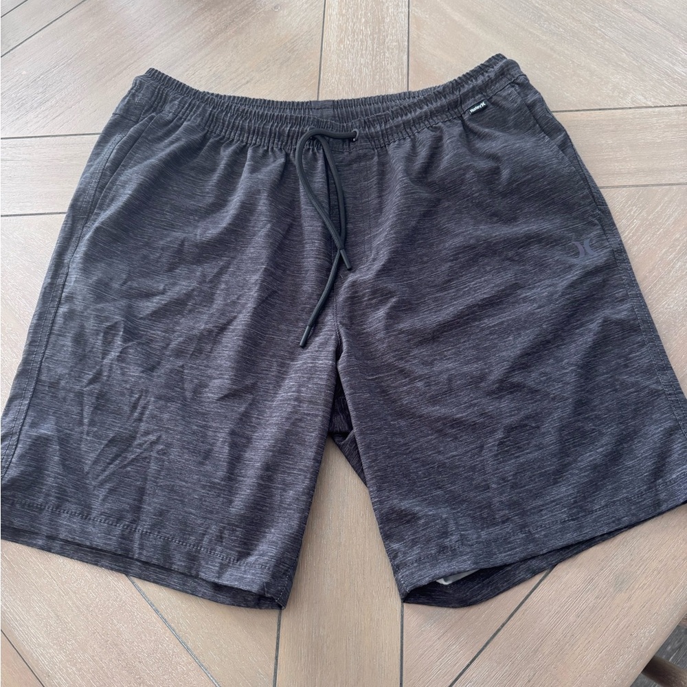 Hurley Dark Gray Athletic Shorts - Picture 8 of 13